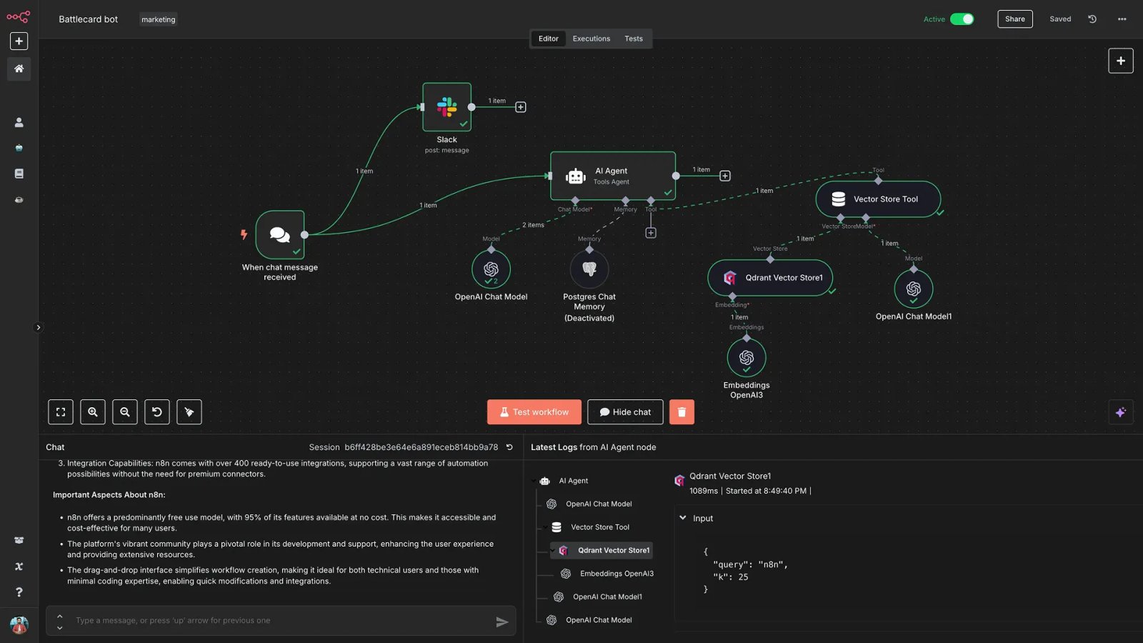n8n workflow diagram 2